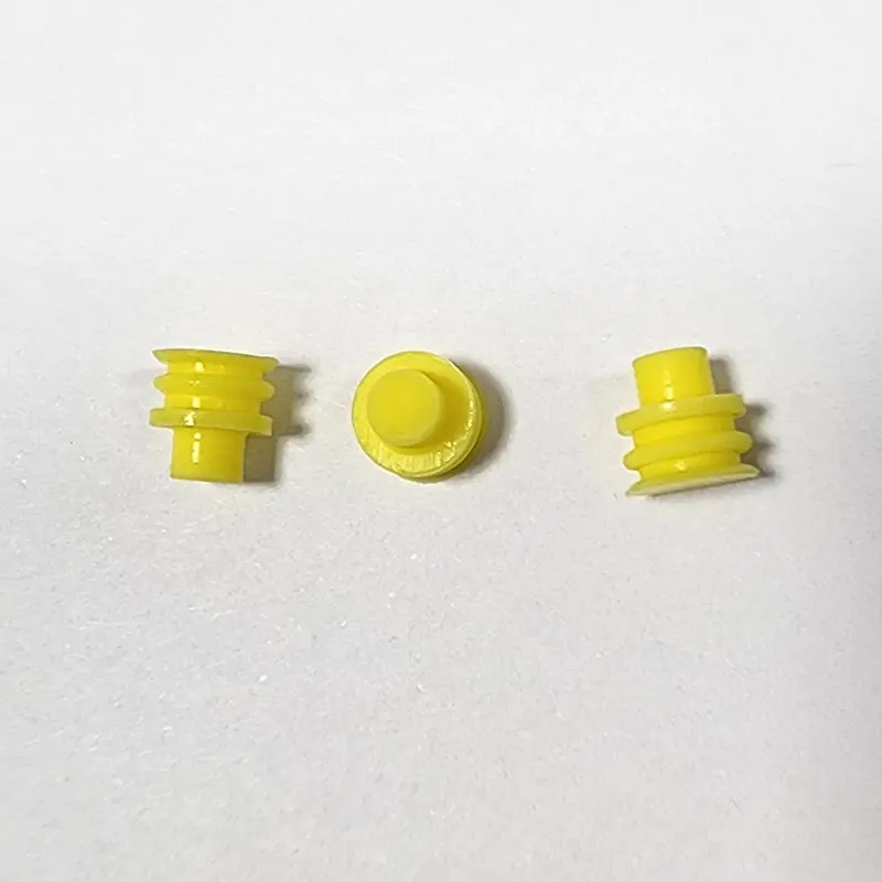 6MM पहेंलो वाटरप्रूफ कनेक्टर प्लग