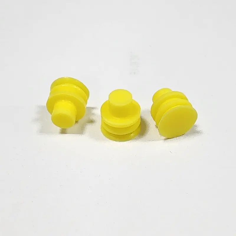 6mm Yellow Waterproof Connector Plug